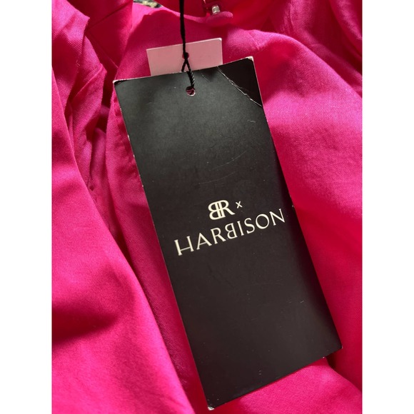 Banana Republic Mini Dress in Pink and Puffed Sleeves - Picture 8 of 8